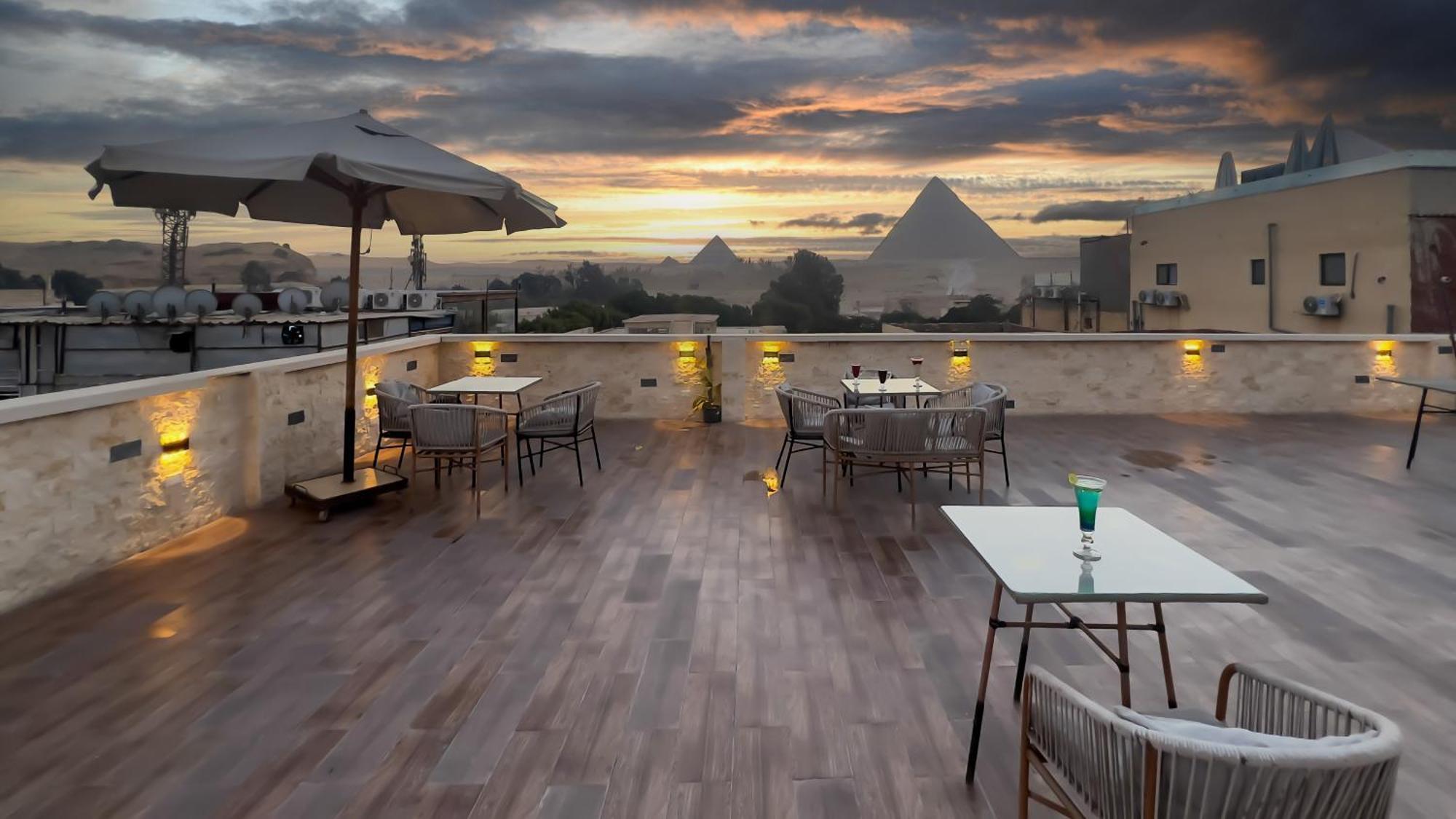Pyramids Vista Inn Kafret el-Gabal エクステリア 写真