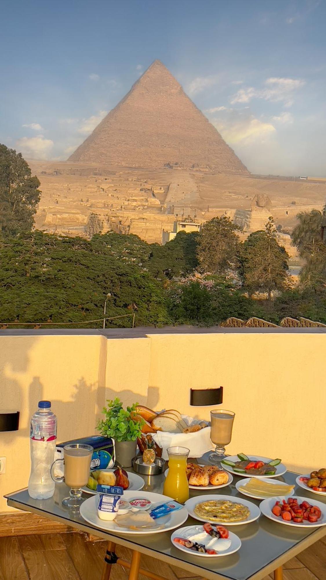 Pyramids Vista Inn Kafret el-Gabal エクステリア 写真